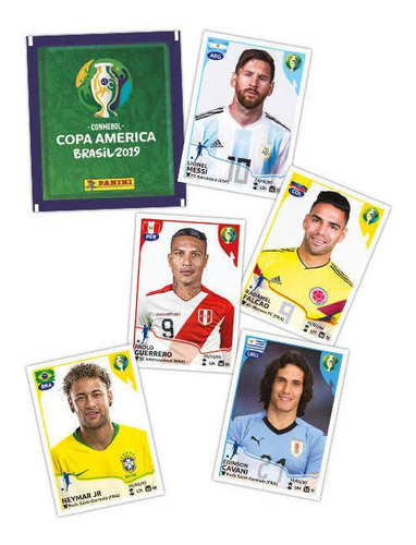 Estampas Sueltas Del Álbum Copa América Brasil 2019 Panini 