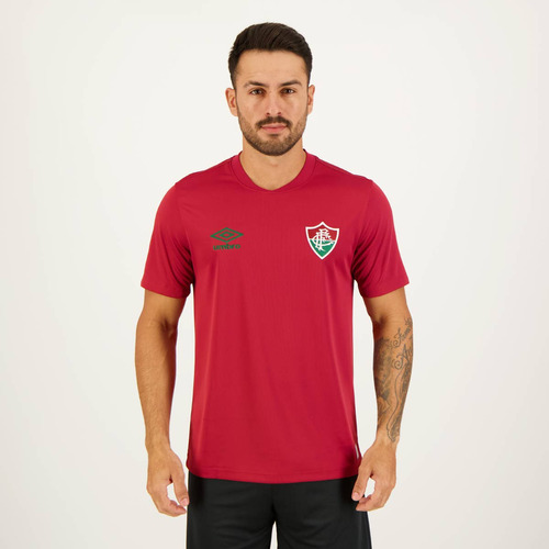 Camisa Umbro Fluminense Basic Ii Bordô