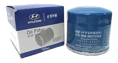 Filtro Aceite Tucson Accent Getz Elantra Santa Fe Foto 3