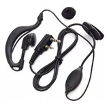 6 Fones Ouvido Para Radio Comunicador Baofeng Original 777s