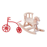 Duodécimo Caballo Y De Metal Modelo De Bicicleta Muebles