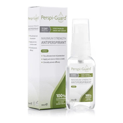 Antitranspirante Fuerza Máxima Perspi-guard Spray 30ml Unisex \u002F Sudoración Excesiva Corporal ( Hiperhidrosis) Y Mal Olor ( Bromhidrosis) En Axilas, Manos, Pies, Rostro - Desodorante | MercadoLibre