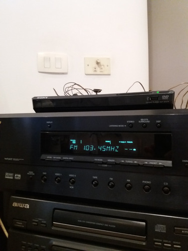 Receiver Amplificador Onkyo Tx-ds 494. Com Entrada Phono. 