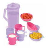 Juego De Té Infantil Para Niños (tupperware) Mini Fiesta 