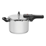 Panela De Pressão Brava Inox Com Fundo Triplo 20cm 4,5l