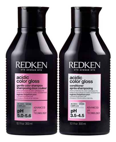 Duo Acidic Color Gloss Shampoo 300ml+ Acondicionador 300ml 