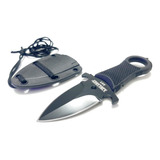 Cuchillo Daga Neck Knife Colgar Colgante Defensa Cuello Edc