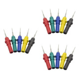 15x Removable Probe Banana Connector With 30 Pieces Of D