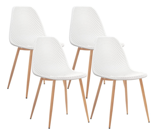 Canglong Dining Mid Century - Silla Lateral Sin Brazos De P.