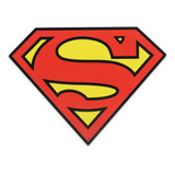 Dc Comics Superman Logo Metal Sign - Divertido Arte De Pared
