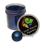 Pigmento Perolado Azul Escuro P/ Resinas, Epóxi, Etc -10g