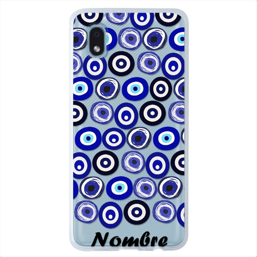 Funda Para Samsung Galaxy Ojo Turco Personalizada Nombre