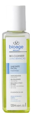Sabonete Facial Antioxidante De Uvas Brancas- 120ml