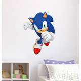 Vinil Decorativo Infantil Sonic Personaje Animado Sticker 