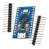 Placa Compatible Con Arduino Promicro 5v Micro Leonardo Ptec