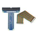 Tarjeta Gpio Extension Raspberry Pi 2,3 Cable 40 Pines 20cm