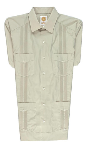 Camisa Guayabera M/ C Alforzas Manchester Caballero 431