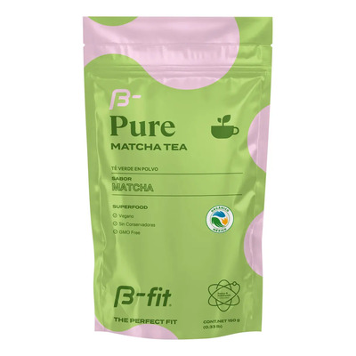 B-FIT B Pure Matcha Tea 150 g - Matcha en Polvo - Te Verde - Keto y Vegano - Sin Conservantes - Calidad Pura y Ceremonial | MercadoLibre