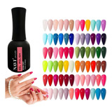 X12 Esmaltes Semipermanentes Navi Colores Varios Manicuria