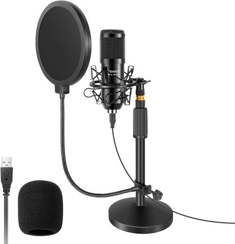 Micrófono De Condensador Usb Neewer Nw-8000 + Kit Podcast
