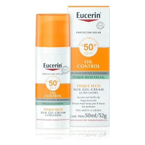 Oil Control Toque Seco Fps50 X 50ml Eucerin