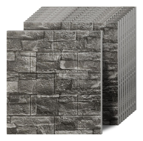 Greymond Paneles De Pared 3d Para Despegar Y Pegar En Piedr.