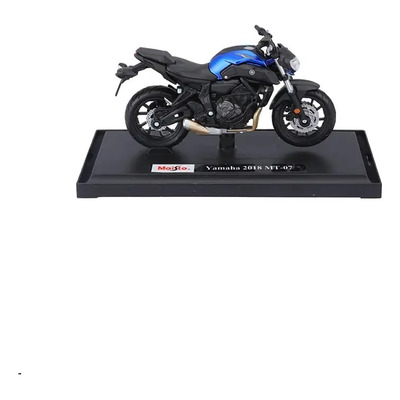 Motocicleta Yamaha Mt-07 2018 Moto Escala 1:18 Colección | Envío gratis