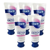 Kit De 5 Pastas Dentales Sensi Care Encias Detox Oralb