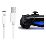 Cable De 3mts Para Carga Control Playstation4 Compatible