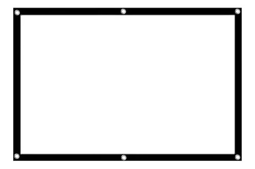 Pantalla De Proyector Para Cine En Casa Que 120 Pulgadas