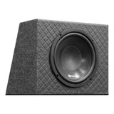 Caixa Som Slim Passiva Dutada Subwoofer 8 Polegadas 250w Rms