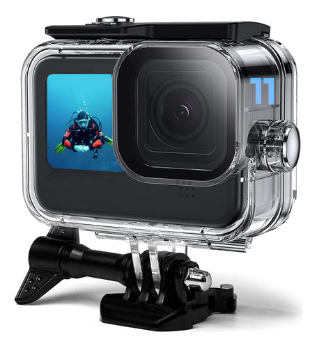 Okfun Estuche Impermeable Para Go Pro Hero 10 9 Negro, Carca