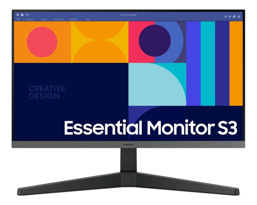 Monitor Samsung Essential S3 24  Ips Fhd 100hz Hdmi S24c330