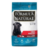 Alimento Fórmula Natural Super Premium Para Cão Adulto De Raça Média E Grande Sabor Mix Em Sacola De 15kg