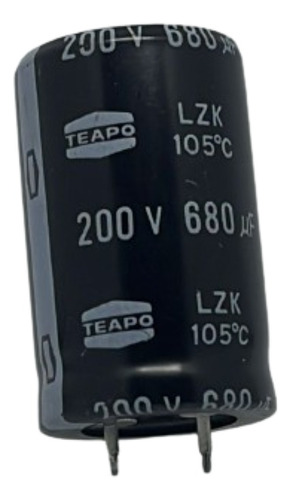 Capacitor Electrolítico Blindado 680mf X 200v  105º