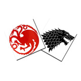 Vinil Sticker Decorativo Game Of Thrones Kit 2 Piezas