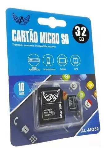 Cartão De Memória 32gb Ltomex Classe 10 P/ Câmeras 