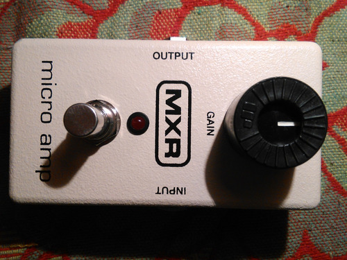 Pedal De Efecto Mxr Microamp