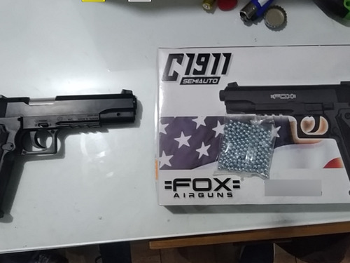 Pistola Aire Comprimido Fox C1911