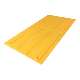 Panel Táctil No Vidente Estriado Amarillo 30x60cm Ands