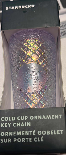 Llavero Starbucks Vaso Studded Unicornio Importado Usa Caja