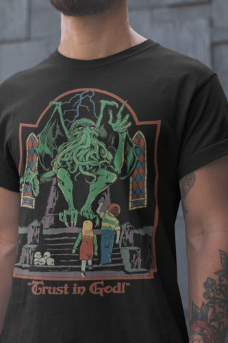 Camiseta Terror Hp Lovecraft N2