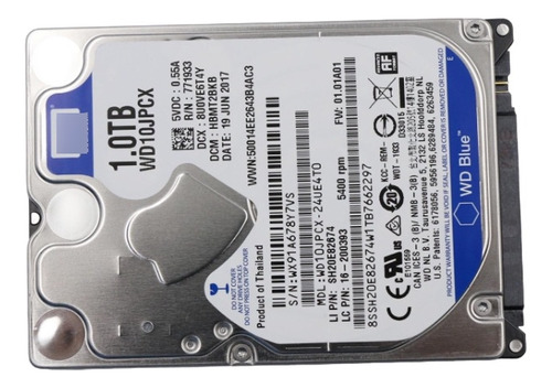 Disco Duro Wd Wd10jpcx 1tb 5400 16200393