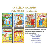 La Biblia Animada Para Niños  La Colección 6 Dvds Infantil