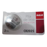 1 Bateria De Litio Rca Cr2025 Para Alarma Y Audio Automotriz