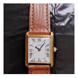 Reloj Catena (imitacion Tank Must De Cartier) A Cuerda/ Dama
