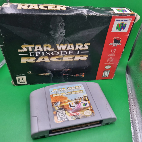 Nintendo 64 Star Wars Racer Episode I Con Caja 