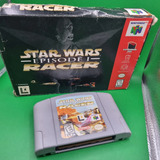 Nintendo 64 Star Wars Racer Episode I Con Caja 