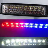 Exploradora Led Lineal Blanca + Federal Moto Y Carro