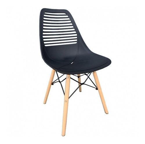 Silla Lucero Eames Patas De Madera Comedor Cocina Moderna X4